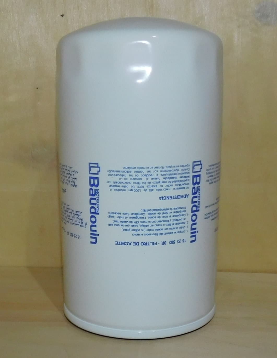 Фильтр масляный Baudouin 12M21,12M26, 12M33/Oil filter (612630010506, 16 22 502 0R)