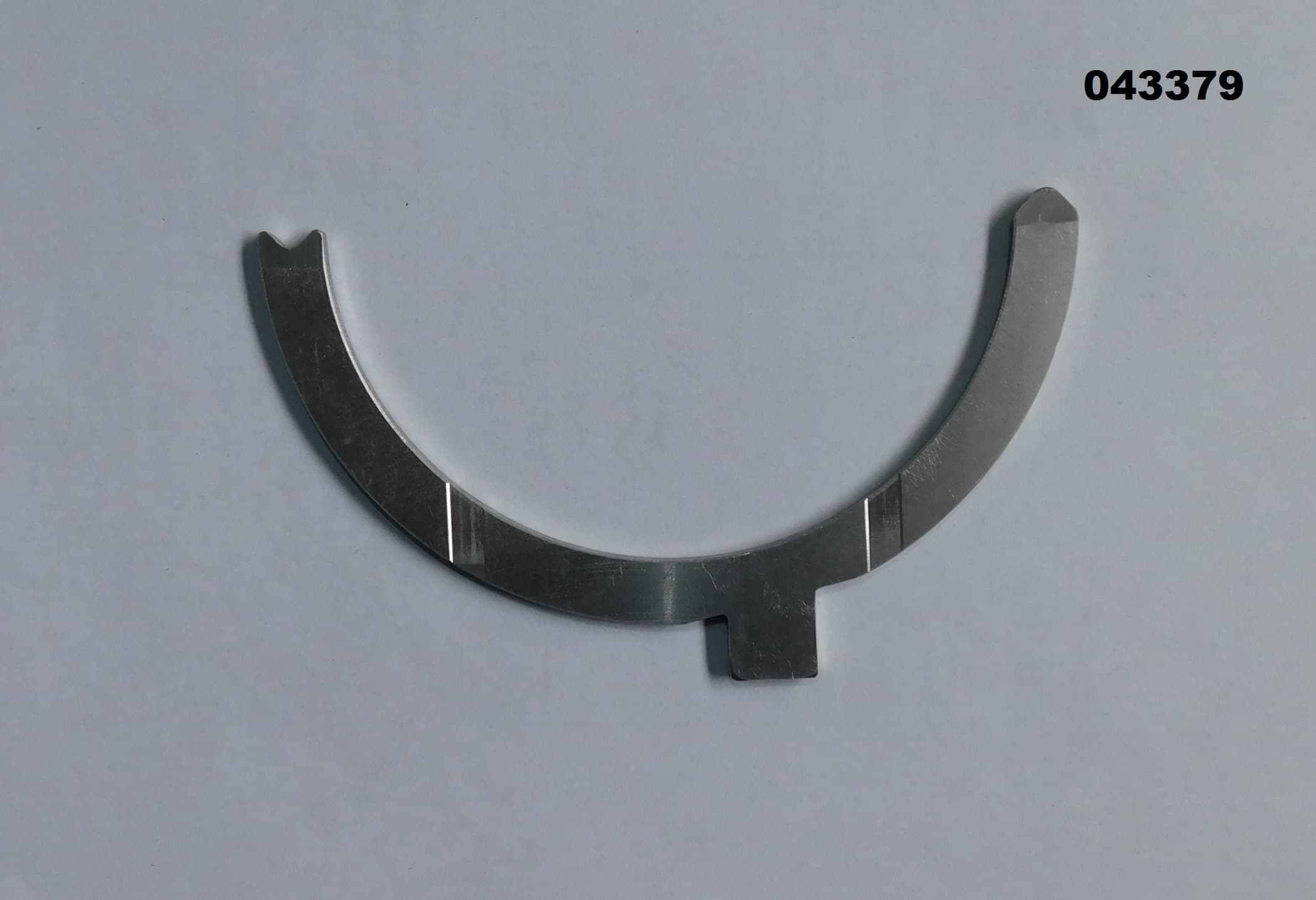 Кольцо упорное (вкладыш упорный подшипника коленчатого вала нижний) DP180LB/BEARING,THRUST (LOWER) (