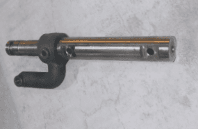 Ось лопасти в сборе левая TSS DRD1600L/Cylindrical pin + Hex nut (L), №77+78 (CNMG30077/2060402078+CNMG30076/4090100142)