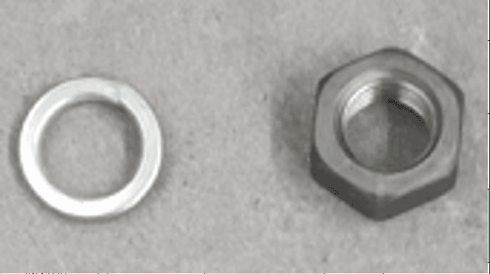 Гайка вала диска TSS RH-350L(H)/nut TSS RH-350, №17 (Q300S-17)