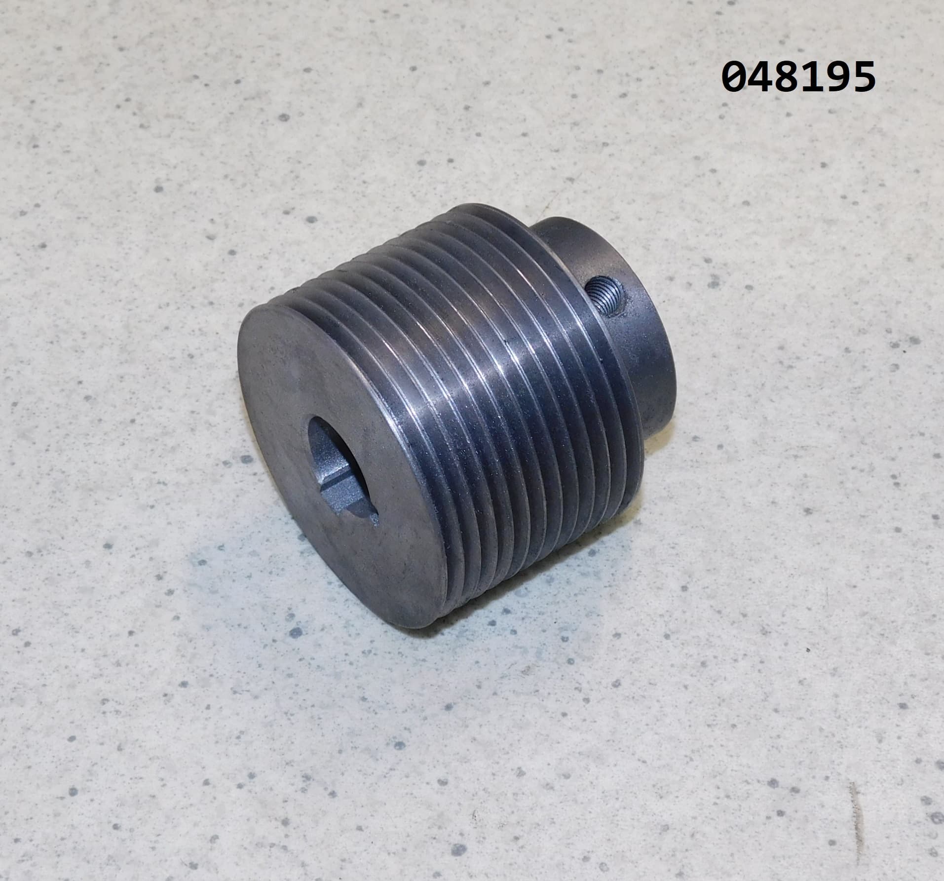 Шкив (20х64х60х12PK) вала двигателя TSS RH-350L/pulley of engine TSS RH-350L Ø20mm, №37 (Q300S-037)