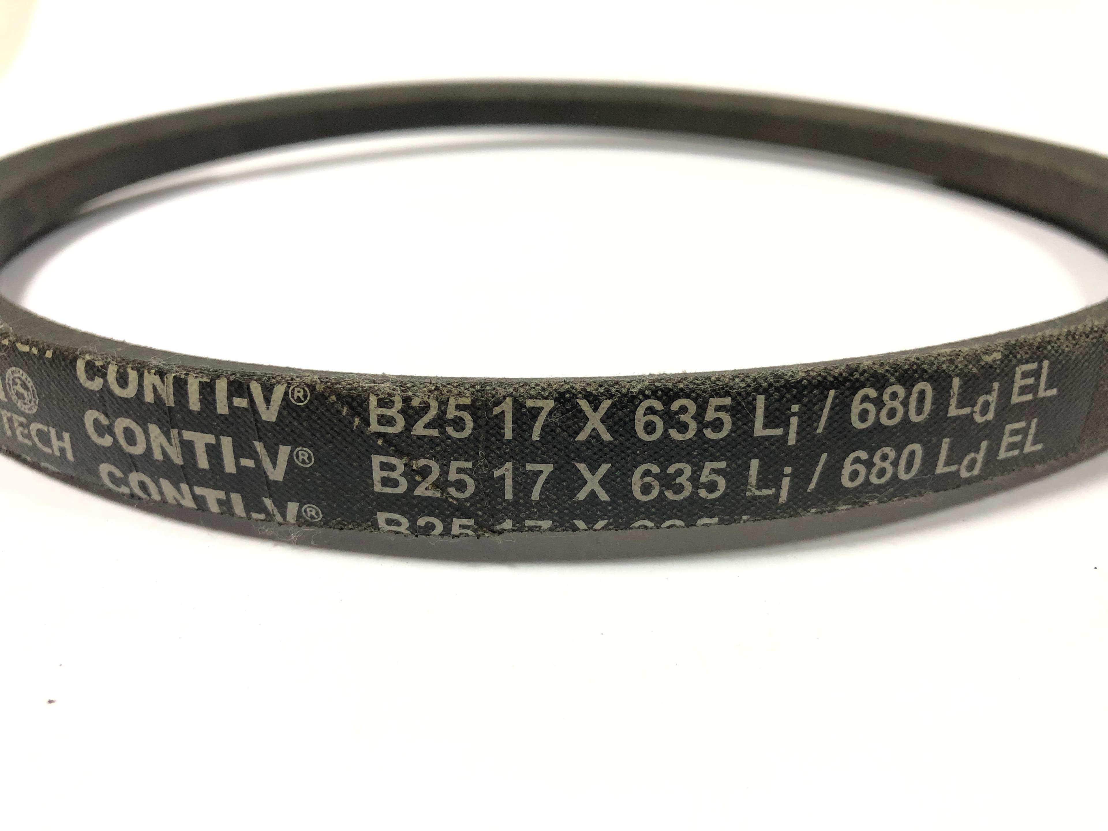 Ремень приводной гладкий (17х635Li) для ТСС DMD900/V-Belt
