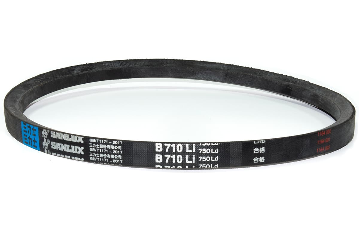 Ремень приводной гладкий (В710Li 753Lw) для ТСС DMD900/V-Belt