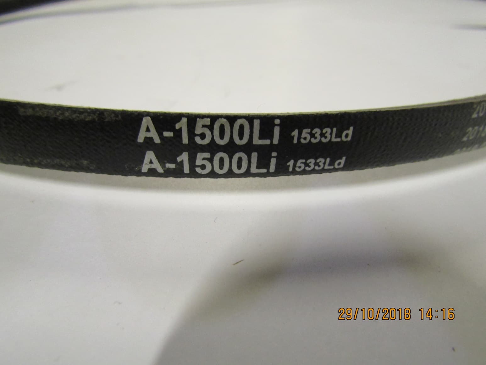 Ремень приводной гладкий (A-1500Li 1533Ld) TSS GW 52B/Belt (A-1500Li) GW 52B, №6