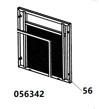 TSS DUAL DWG-500 / Position 56 - Back side panel (33014-00475-01)