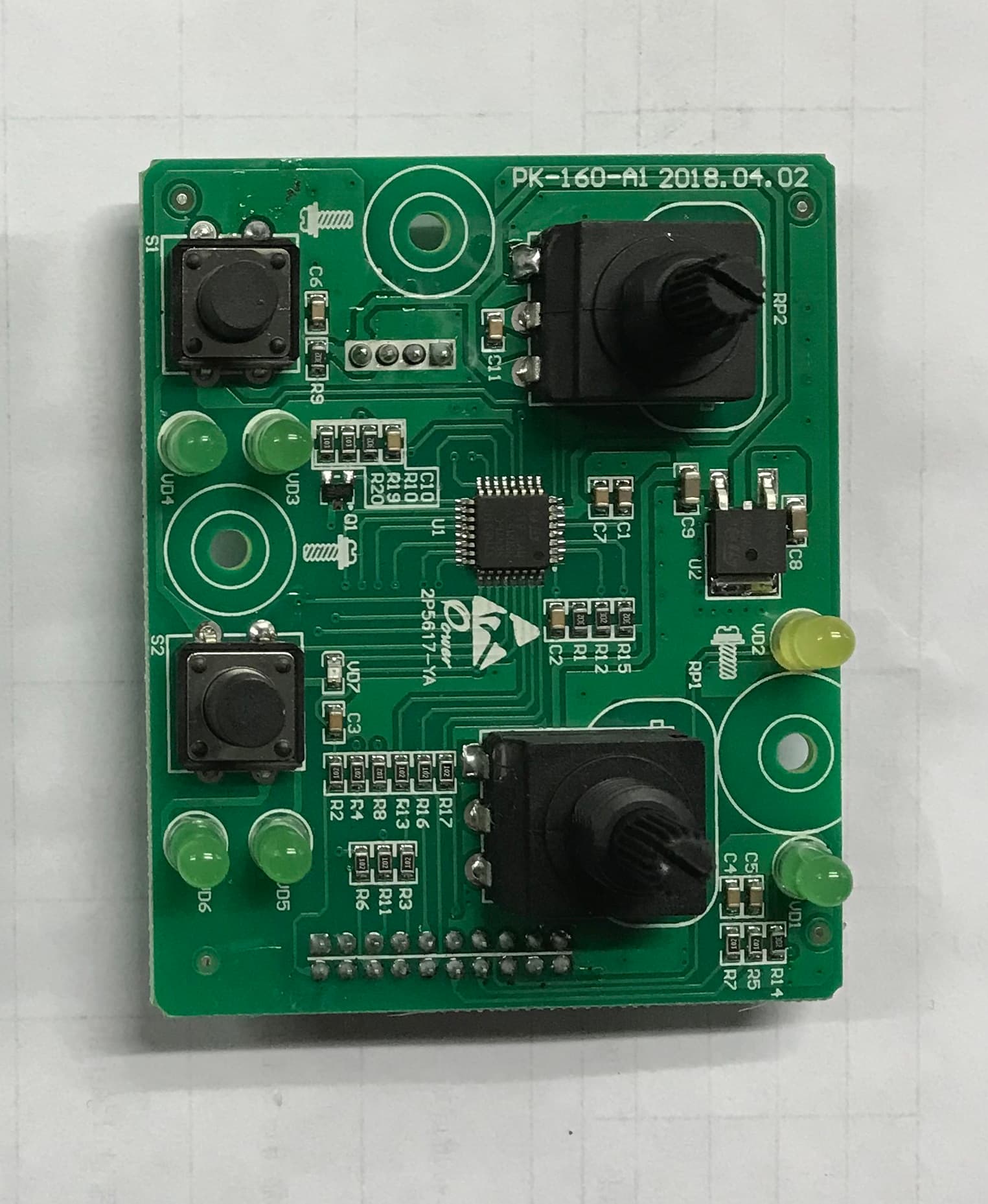 Плата потенциометра TOP MIG/MMA-160 DG/POTENTIOMETER BOARD PK-160-A1(1)