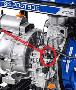 Насос топливный высокого давления Diesel 178FE/Fuel Injection Pump 178FE, TSS PDST80E, Е-06/№5 (70010-01696-00)