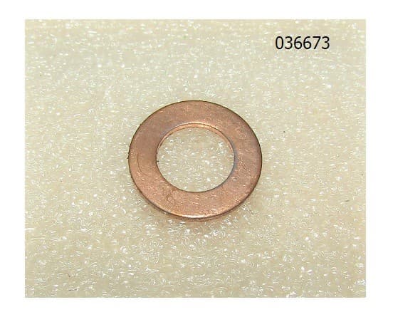Прокладка медная маслопровода редуктора TDK-N 110 4LT/Copper gasket QBK101D8×14×1