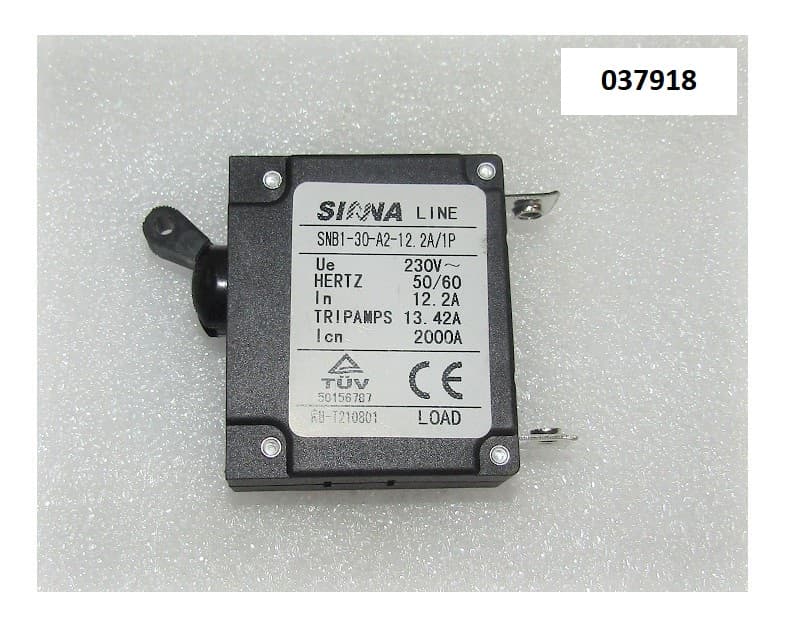 Выключатель автоматический (одинарный) 12,2 A SGG 2800 / AC circuit breaker