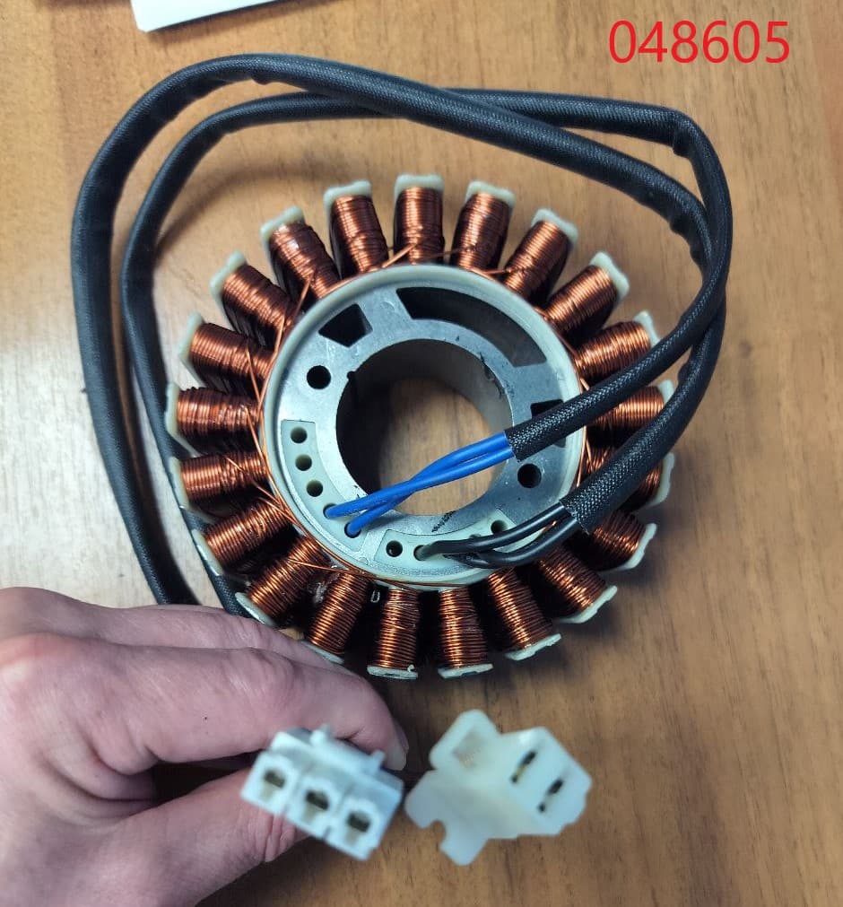 Статор альтернатора инверторный 230V SGG 3000Si (ESi), KM165F/ Inverter motor stator 230V (02.09.30120-280007-00)