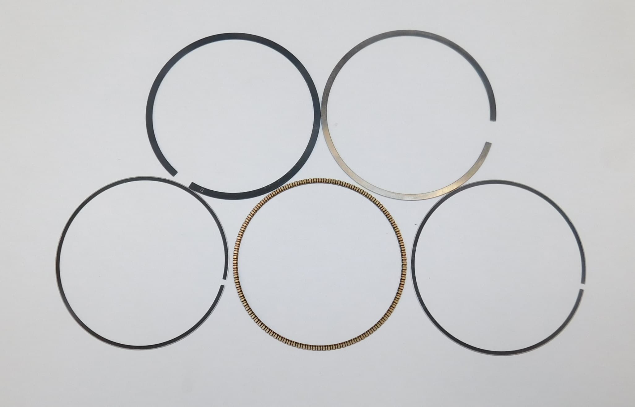 Кольца поршневые SGG 3000Si(ESi),KM165F (к-т из 5 шт.) / Piston rings, kit (03.03.13200-16503-00)