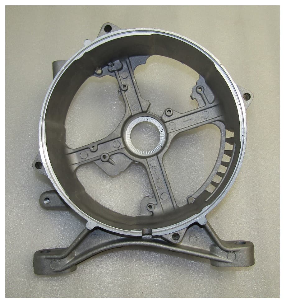 Крышка альтернатора опорная (под подшипник,лапы) SGG 5000(..)-6000(..),KM190FD / Alternator bracket (04.08.30021-500001-00)