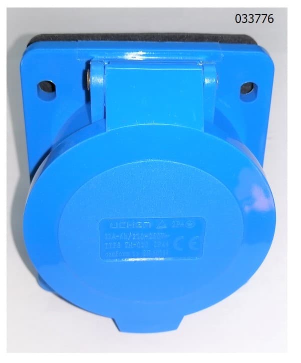 Розетка 230V,32А (синего цвета) SGG 10000Ei / 230V,32A Blue socket