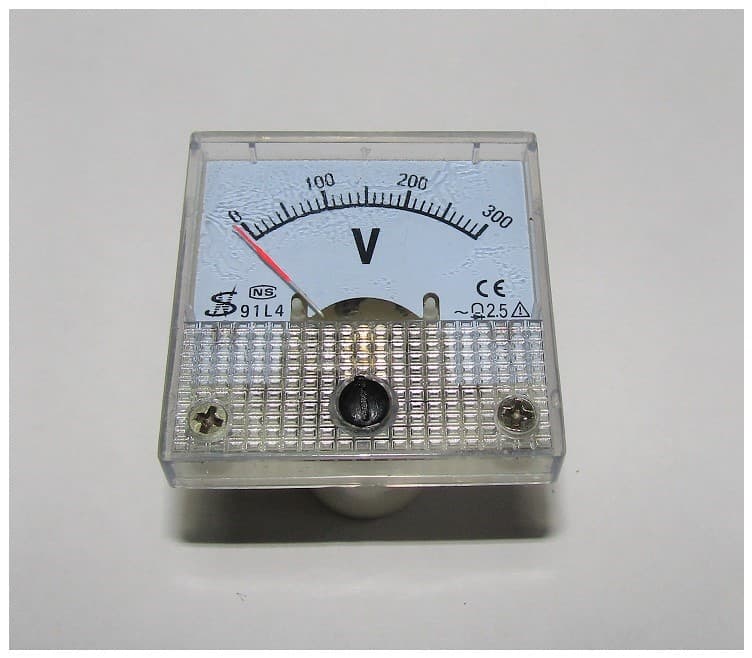 Вольтметр (0-300 v) для SDV 180,190 / Voltmeter (91 L4,19-805K)