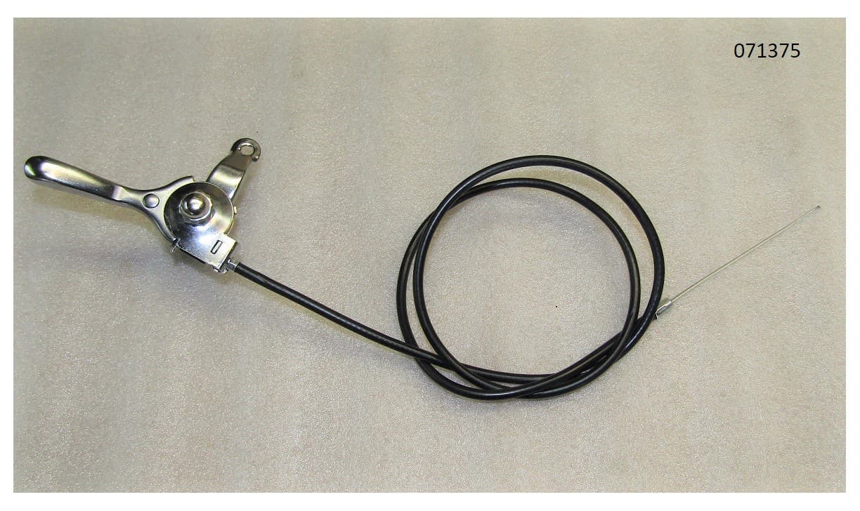 Рычаг газа в сборе с тросиком TSS-VP 90TL(H)/Throttle Controller & Throttle Wire assy
