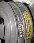 Ремень приводной клиновой вентилятора TDA-N 234 6LTE/belt, C-1321Li 1379Lw