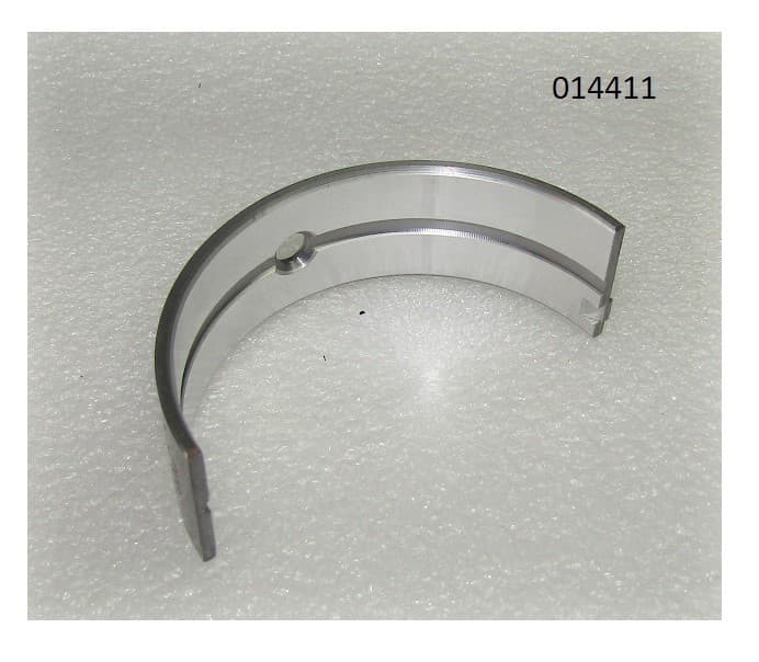 Вкладыш коренного подшипника коленчатого вала верхний TDY 19 4L/Main bearing, upper half