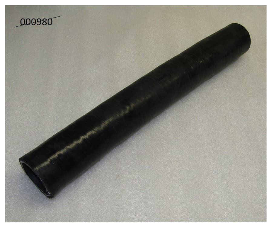 Патрубок радиатора Ricardo R6105ZDS1(56х46х380) /Radiator Rubber hose