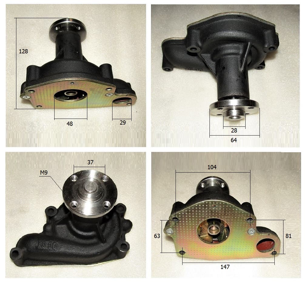 Насос водяной TDQ 20,25 4L/Water pump,QC490Q(DI)-18000)